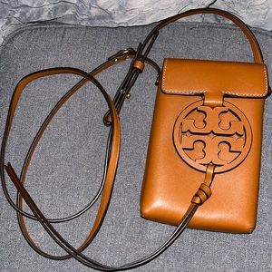 Tory Burch Miller Leather Smartphone Crossbody